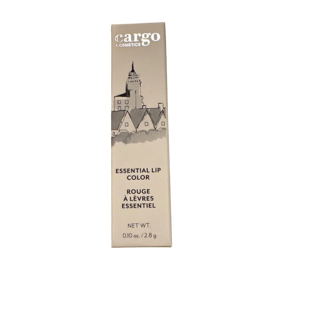 Cargo Cosmetics Essential Lip Color Las Vegas Pale Beige Plumping Lipstick - Picture 5 of 9